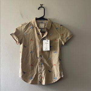 29. Nordstrom Cactus Boys Dino Print Button Up